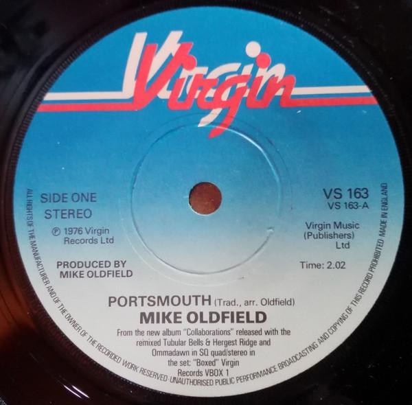 

7inch Record MIKE OLDFIELD - Portsmouth VS163 Virgin 1976 UK Rock Used