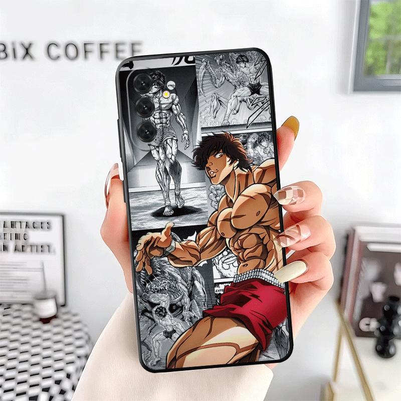 Baki the Grappler Anime Soft Phone Case for Samsung A17 A37 A57 A16 A26 A36 A56 A15 A25 A35 A55 A14 A24 A34 A54 A13 A23 A33 A53