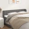 VidaXL Headboard with Ears Grey 183x23x78-88 Cm Faux Leather3117250