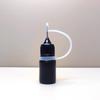 30ml Black Lightproof Bottle for Tattoo Ink, Vape Juice, 10-30ml Needle Dropper for Tattoo Ink Cream, Vape Juice, Nail Polish Remover