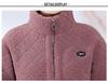 Mom's Autumn/Winter Velvet Hoodie: Thick, Short, Plus Velvet Jacket for Fashionable Middle-Aged and Elderly Women.