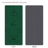 Dianrun Extra Strong Friction New Sit-Up Fitness Abdominal Training Mat Yoga Mat for Men, 1830*800*6mm