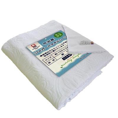 Sunny Days Towel Sheet, Single, Imabari, 150 X 240 Cm, 100% Cotton, Made In Japan, Claire, Washable, Refreshing, Absorbent, Quick-Drying, All-Season,