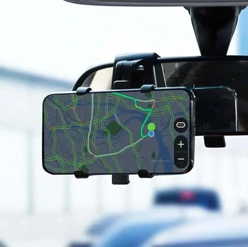 Car Phone Holder Stand 360 Degree Rotation Dashboard Car Clip Mount GPS Bracket Mobile Phone Holder Universal Cellphone Support