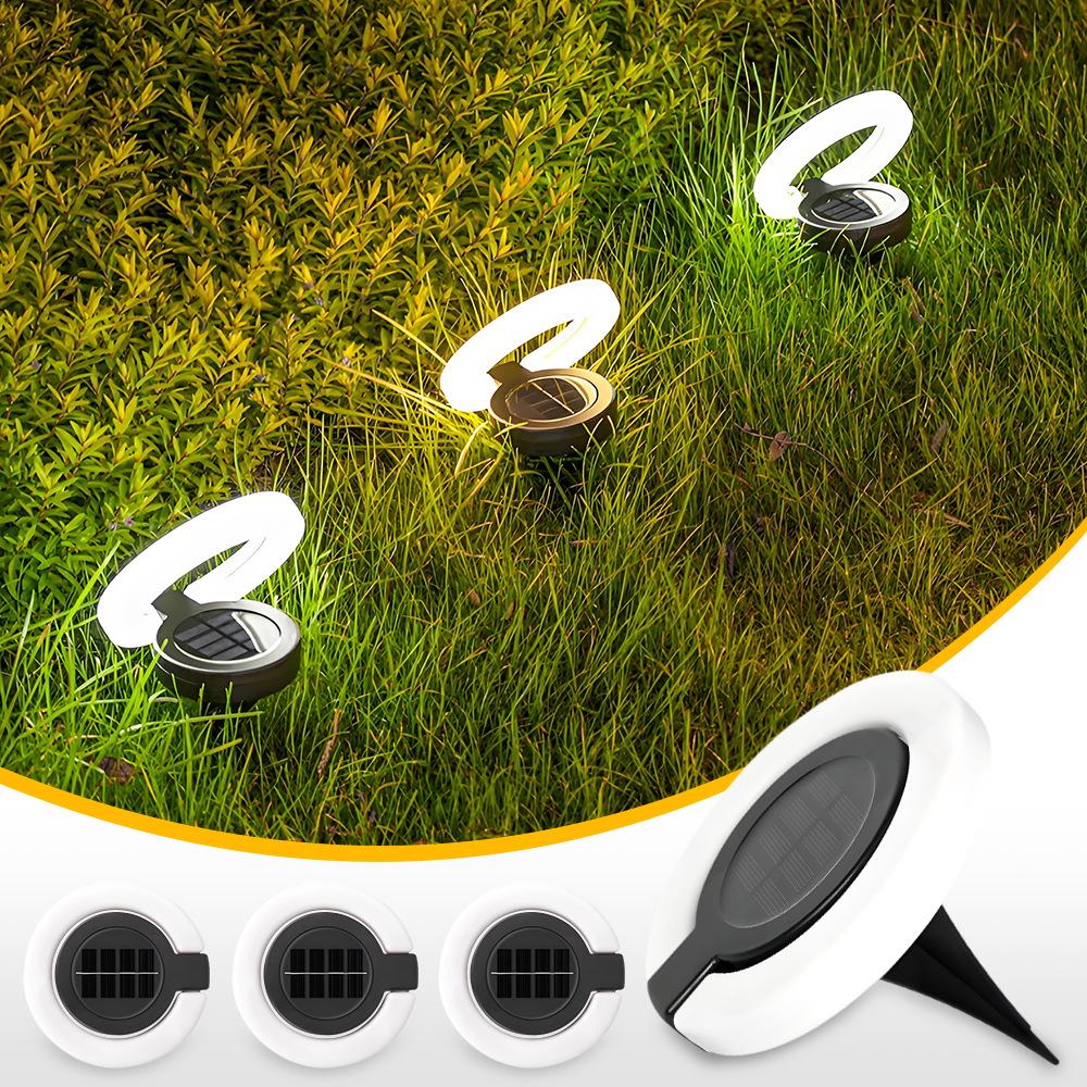 Waterproof Solar Garden Lights for Outdoor Balcony Decoration - Night Stairway and Step Atmosphere Lighting
