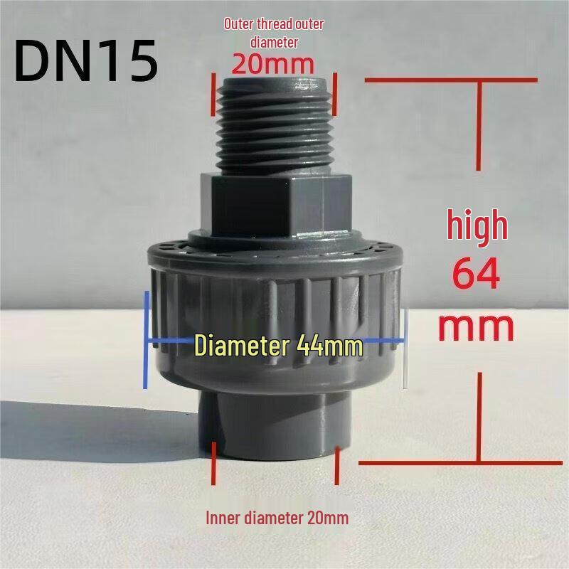 Rongsheng UPVC Male Thread Union DN15