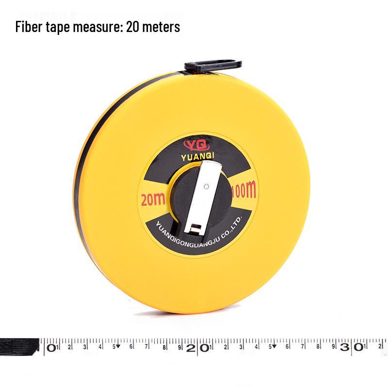 Высокоточная износостойкая стекловолоконная рулетка для геодезии и строительства - Доступна в длинах 20/30/50/100 метров.