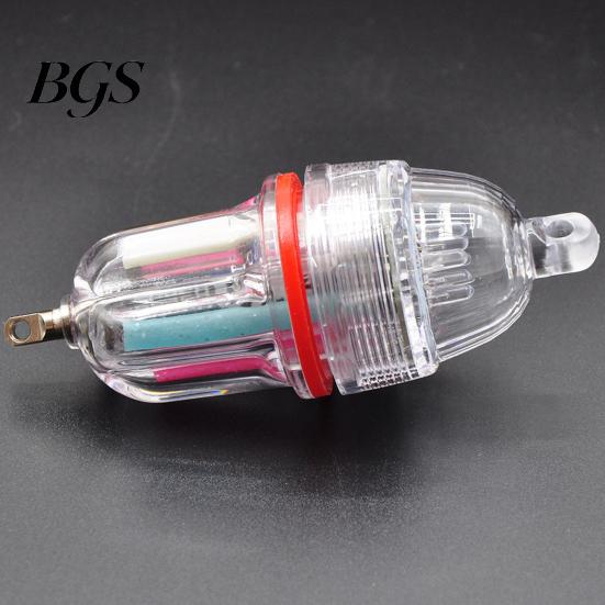 Fischfanglicht mit Blitzeffekt LED Fischanziehlicht, Tauchbare wasserdichte Locklampe, Unterwasser blinkende Anziehhilfe Meereszubehör