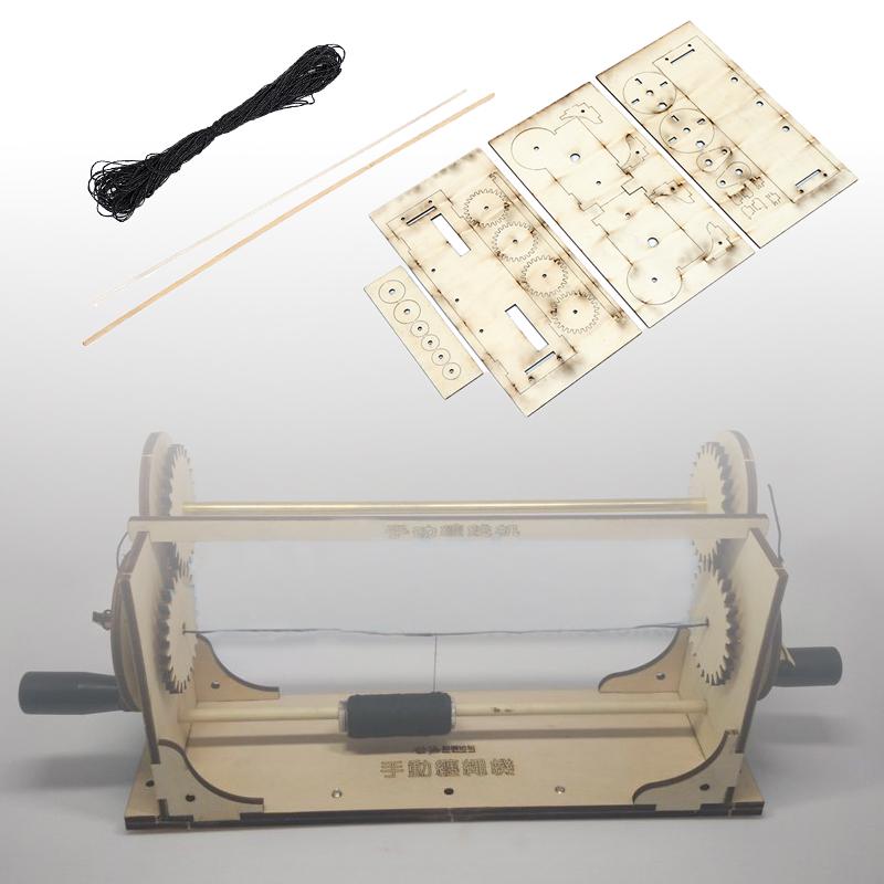 Buy Hobby Model Ship Tool Ropewalk Scale Rope Making Wooden Kits