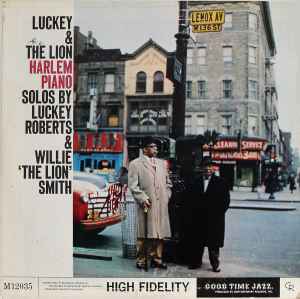 

LP Record LUCKEY ROBERTS WILLIE THE LION Luckey The Lion Harlem Piano Sol M12035 GOOD TIME JAZZ 1960 US Jazz Used