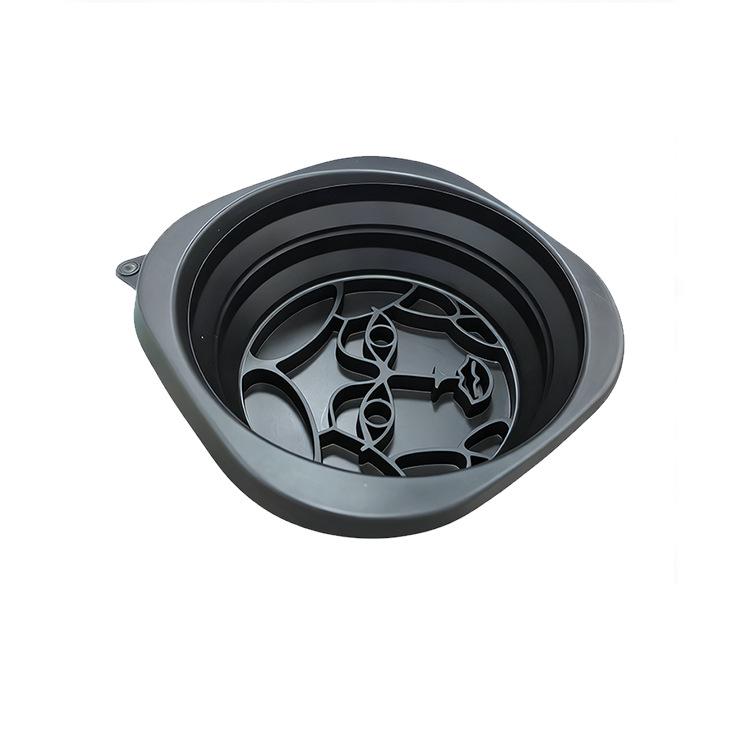 Portable Silicone Folding Washbasin for Home and Travel