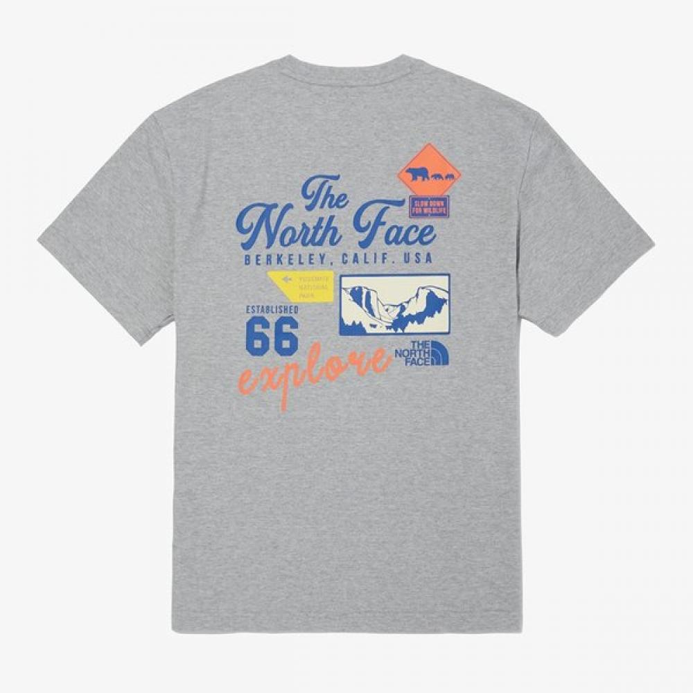 

The North Face White Label Emblem Archive Short Sleeve Round Tee Nt7uq10l