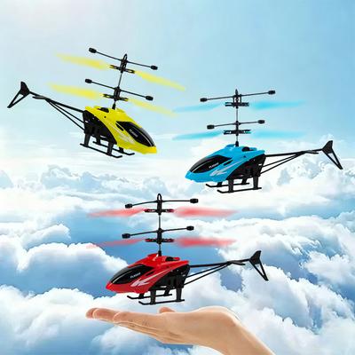 Mini dron RC z pilotem, ładowalny, 2-kanałowy, bezpieczeństwo, odporny na upadki, helikopter RC, dron, prezenty dla dzieci, prezent festiwalowy