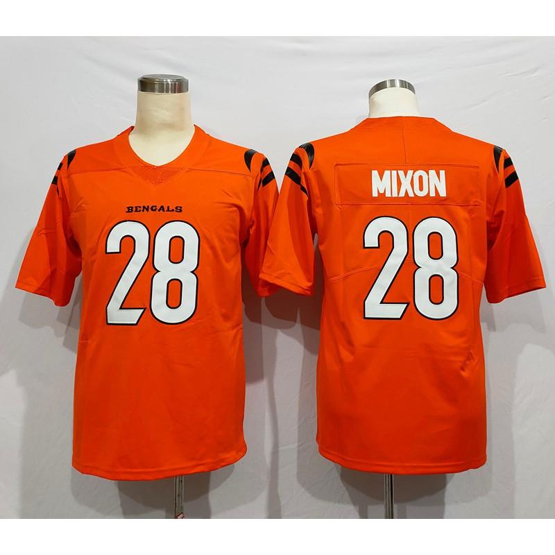 Mens NFL Jacksonville Jaguars Football Jersey Custom Number 9 Burrow 1 Chase 14 18 28 Premium Cotton Sportswear