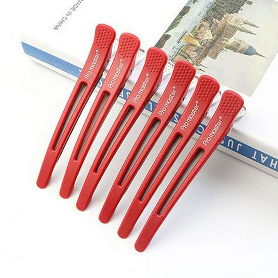 Seamless Hair Sectioning Duckbill Clip for Hairdressing and Barbering
