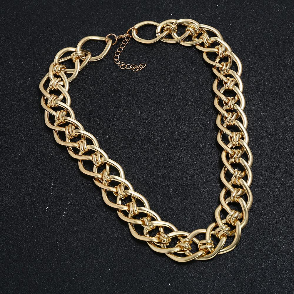 Metal Pendant Necklace Geometric Chain With Stylish Look For Everyday Use