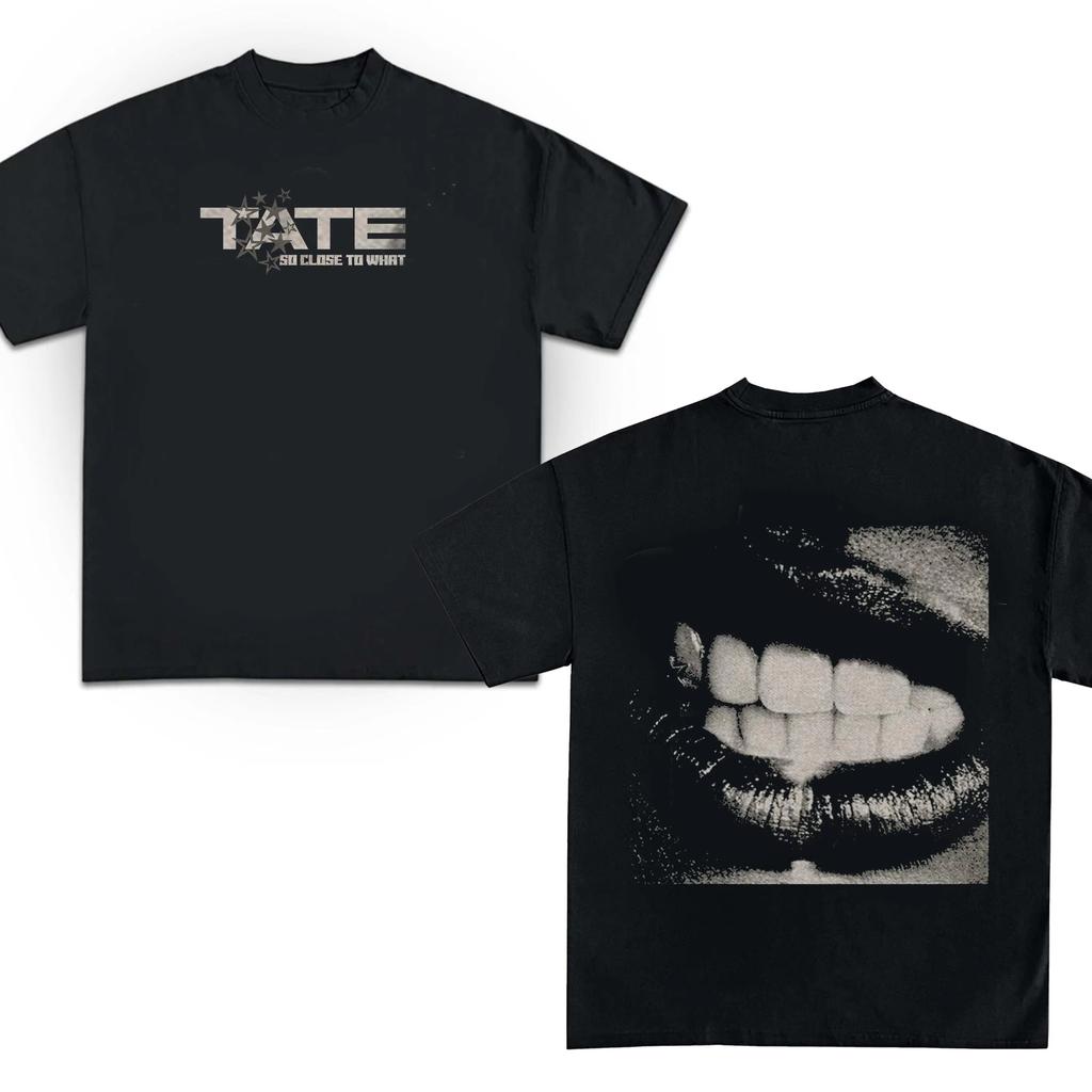 Tate McRae Jersey 2025 New SpringSummer Men's and Women's Sportswear T8 McRae Football Jersey V-Neck T-Shirt y2k clothes