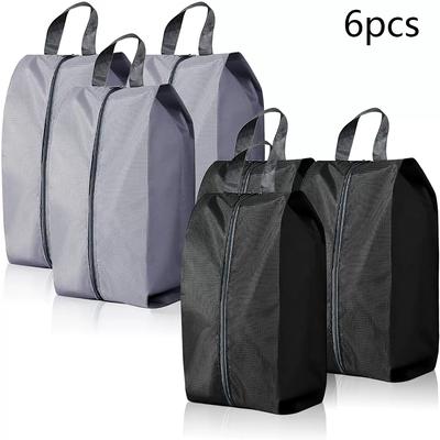 6 Pcs Shoe Bags for Travel, Portable Nylon Shoe Bag for Daily and Travel Use