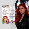 Hoegoa Red Temporary Hair Spray Colorful Hair Color Natural Color Uniform Coverage Fashion Hairdressing Agent