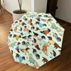 1PC Dachshund Pattern Umbrella-8-Rib Reinforced, Automatic Open, Lightweight & Durable, Cute Fashion Accessory for Outdoor-P70
