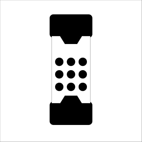 HALDER Shockless Drop Hammer, Recoilless, Nylon (White), Diameter 20, 3408.020