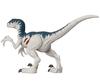 Mattel Jurassic World Realistic Mini Action Figure: Damaged! Velociraptor [Total Length: Approx. 20cm] [Ages 3 and Up] GWN14 Gray Medium