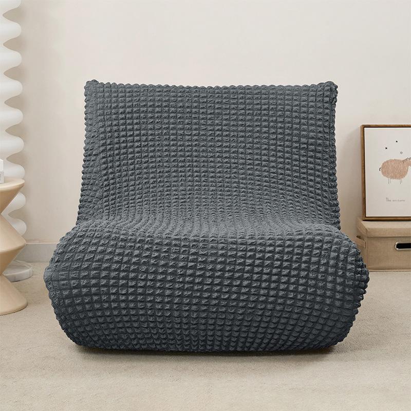 Solid Color Seersucker Lazy Boy Sofa Covers Relax Sofa Slipcovers Stretch All-inclusive Lounge Tatami Chair Cover Balcony