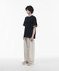 SIGNATURE [Summer Fabric Added] Double-Tuck Wide Slacks [Ivory]