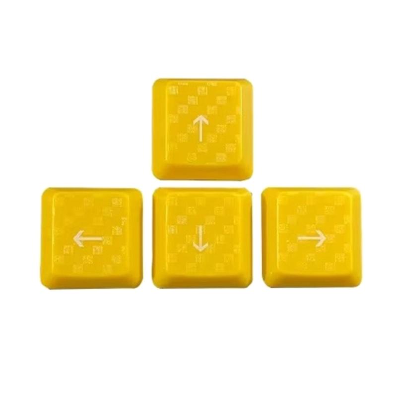 

Настраиваемые колпачки для клавиш С текстурой под углеволокно Созданы для механических игровых клавиатур G813 G913 G913TKL Колпачок для клавиши жёлтый