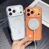 Premium iPhone 17 Pro Max Hülle: Zweifarbiges Eiskristall-Design mit Magnetischer Saugung und Vollständigem Fallschutz