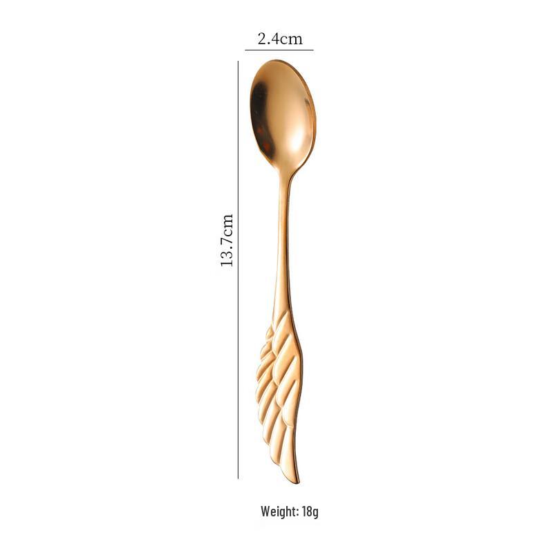 

ZISIZ Stainless Steel Wing Design Spoons