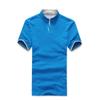 Fashion V Mens Neck Short Sleeve T Shirts Polo Shirt Mens Clothing Tops