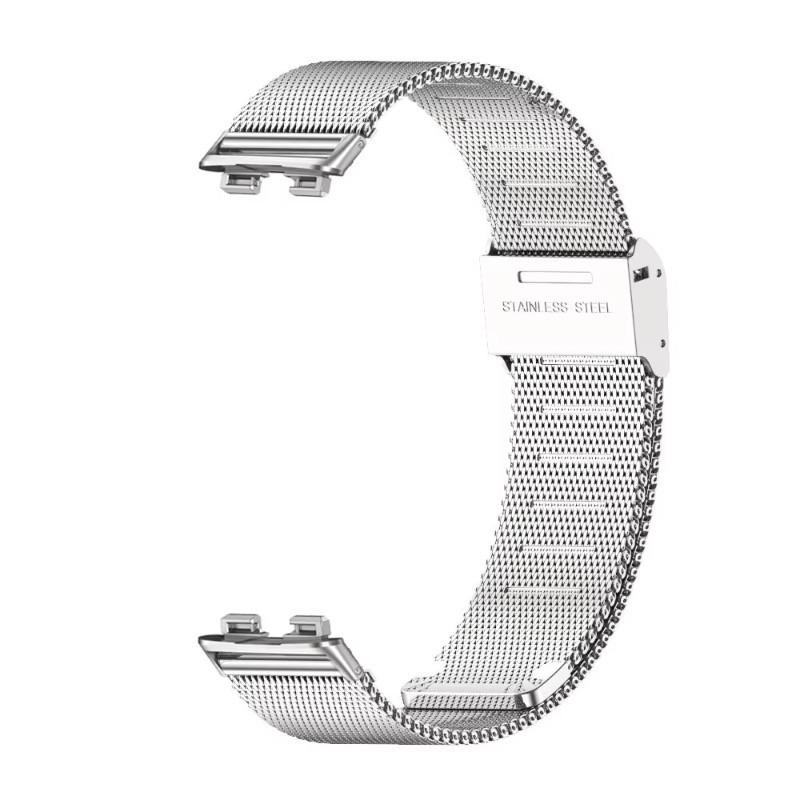 Mesh Watch Strap for Huawei Band 10 9 8 Stainless Steel Wrist Bracelet Strap Loop for Huawei Band10 Strap Accessories