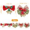 25Pcs Xmas Style Bell Ornaments Premium Christmas Tree Hanging Decorations Pendants Home Holiday Decor