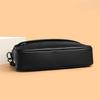 Men's Lychee Pattern Horizontal Messenger Bag Shoulder Bag