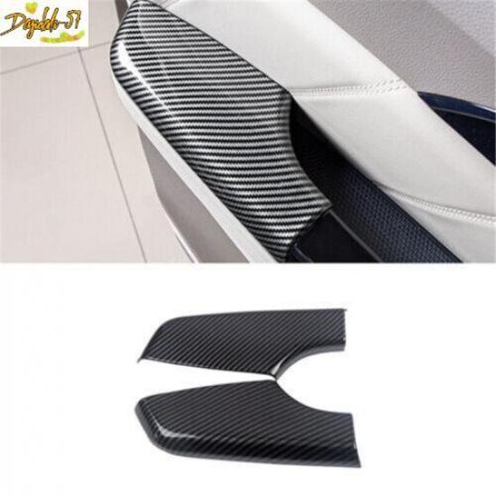 Carbon Fiber Interior Door Armrest Panel Cover For Kia Carnival -