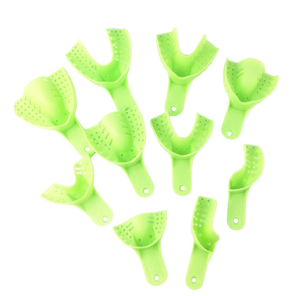 Buy 10pcs Dental Trays Oneoff Disposable Colorful Oral Trays Dentistry