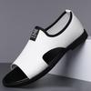 Sandals men's new large size men's casual leather sandals non-slip and breathable trend men's shoes