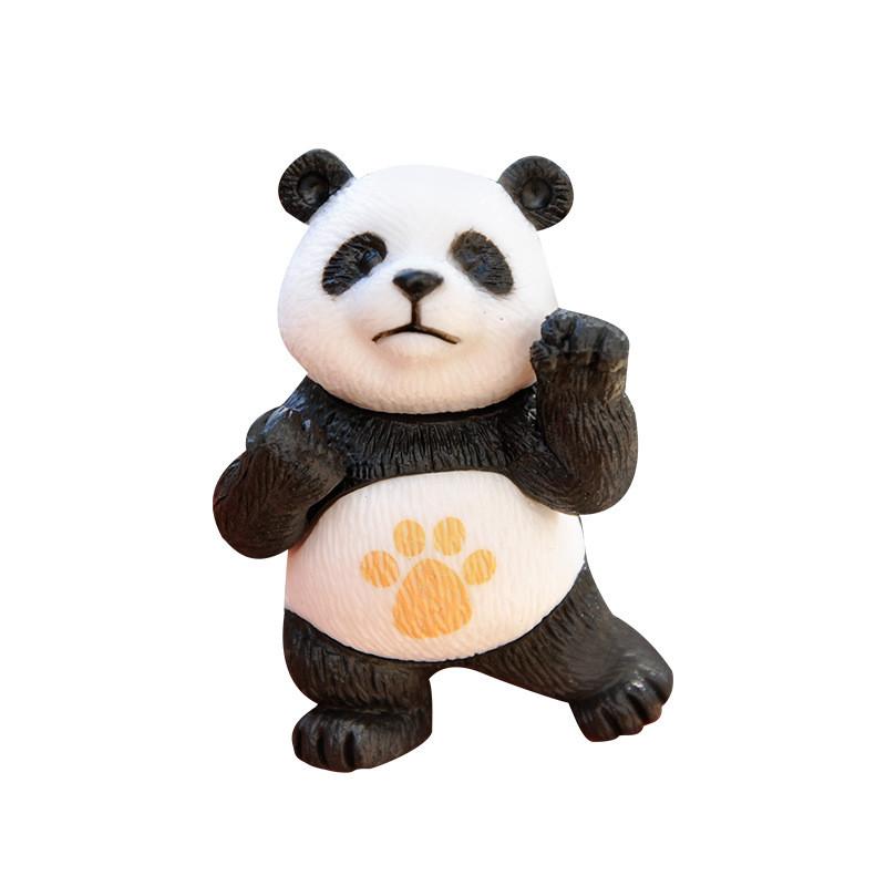 Adorable Panda Model Blind Box Collectible Figures For Creative Micro Landscape Decor