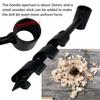 Carbon Steel Manual Auger Manual Survival Drill Center Drill Outdoor Hand Drill For Wood Door Lock Reaming Woodworking Tools