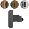 No Damage Doorbell Holder Easy Install Doorbell Bracket Office Doorbell Setup Metal Materials Non-Interfering Design