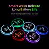 Car Glowing Coasters LED Light Water Cup Mat For Opel Corsa D Astra Insignia Mokka Adam Combo Car USB Charging Coasters Keychain