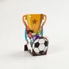 10Pcs/Pack Portable Football Candy Box Cartoon Football Trophy Box  Party Supplies