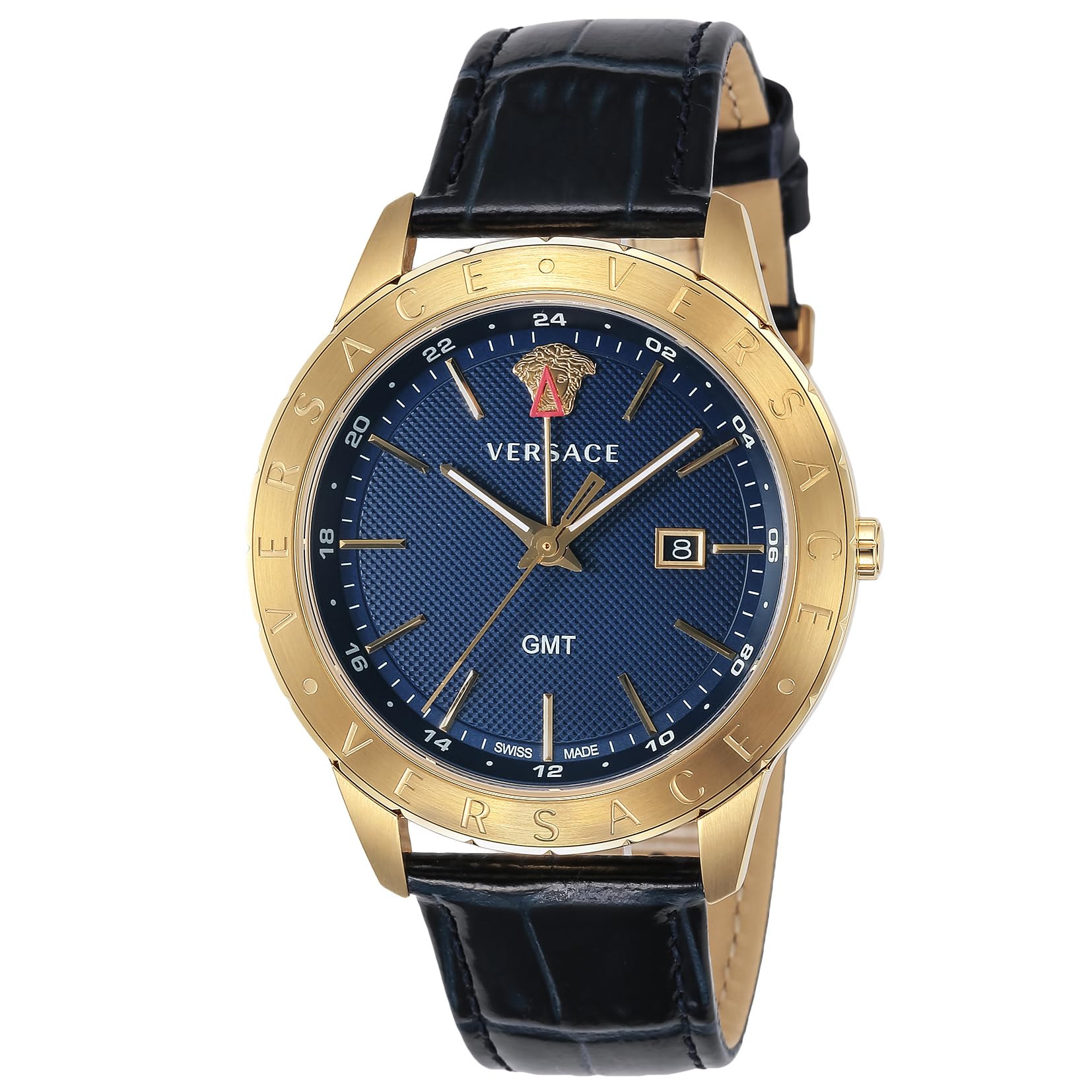 

Годинник UNIVERS VEBK00318 Чорний [Versace] Чоловічий [Товар] синій