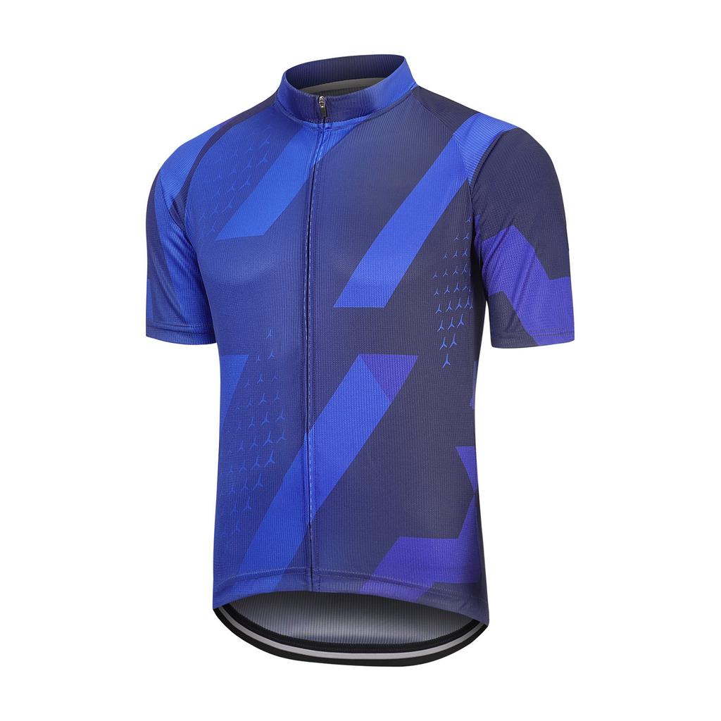 Men Breathable Quick Dry Comfortable Short Sleeve Jersey and Padded Shorts Cycling Clothing Set