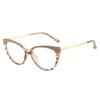Fashion Anti Blue Light Cat Eye Glasses for Women Retro Frame Reading Computer Clear Lens Simple Female Eyeglasses