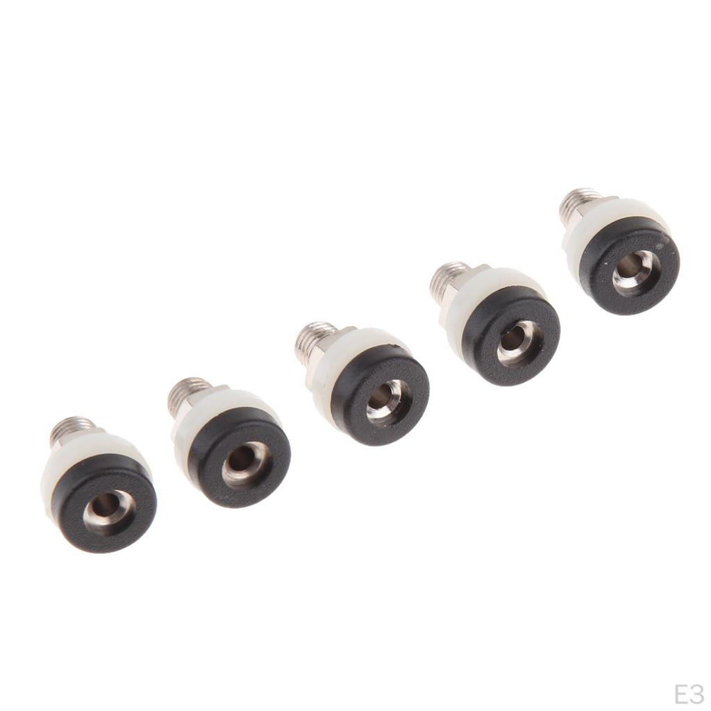 5 Pieces Built-in Coupling Socket for Banana Plug 2mm