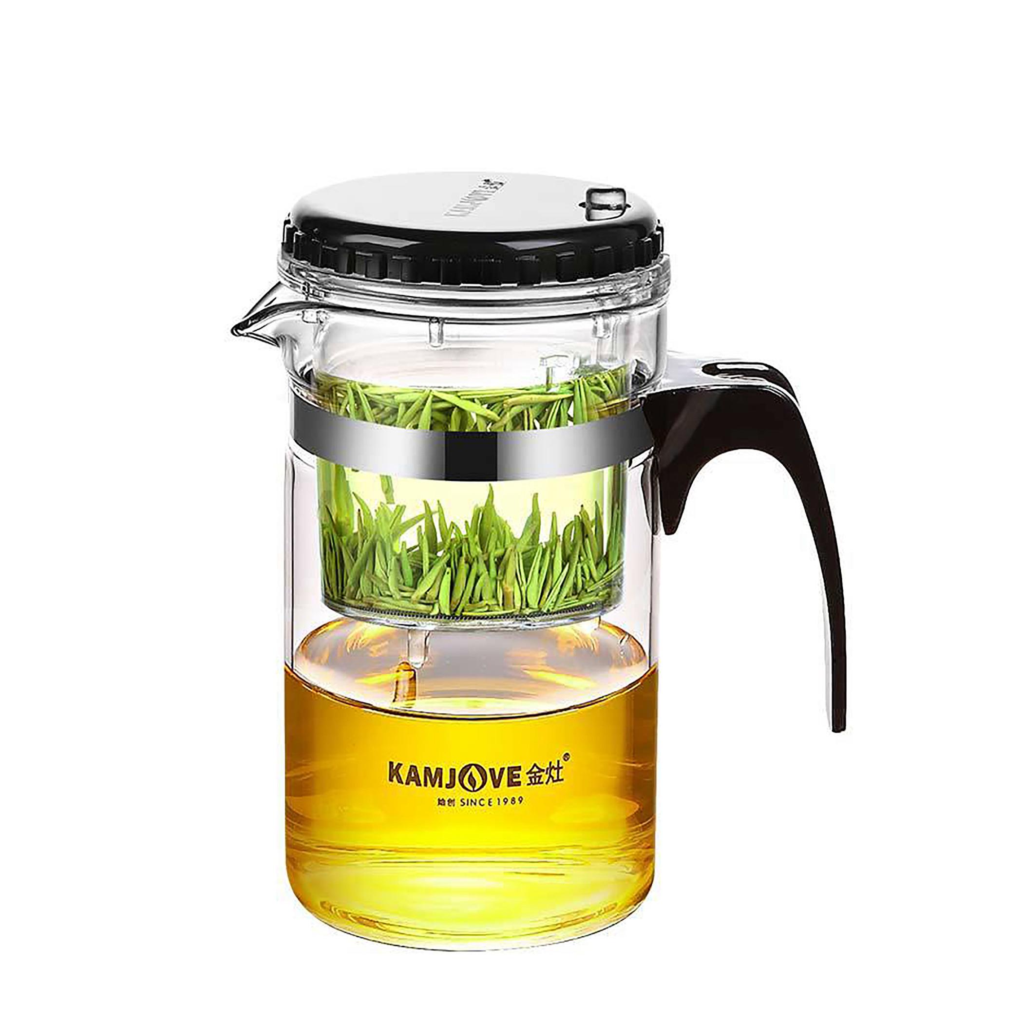 

Различные термостойкие стеклянные чайники для кунг-фу PiaoYi Bei Удобная чашка для чая