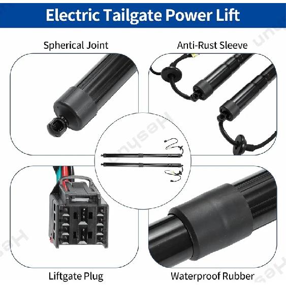 Rear Trunk Liftgate Power Hatch Lift Support Opener For Volvo V60 II 2019 - 2024 Electric Tailgate Gas Struts 32357571 32296298
