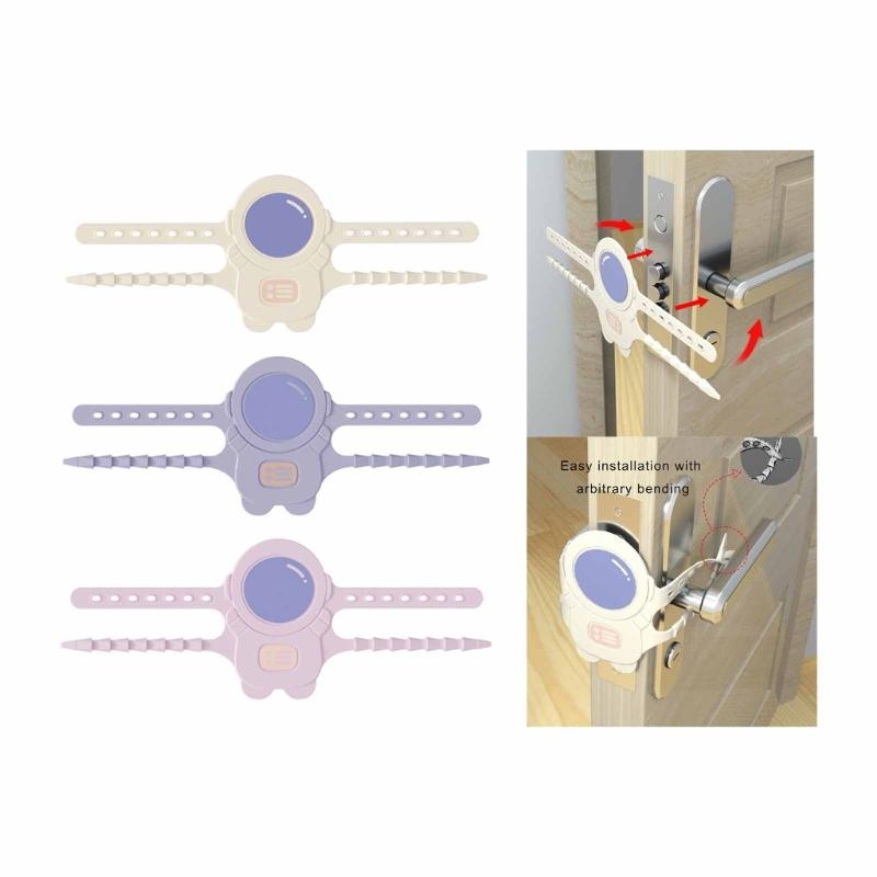 Adjustbale Door Latches Covers Closers Quiet Lock Cushion Door Silencers Safety Protections Buffers Pad Easy to Install